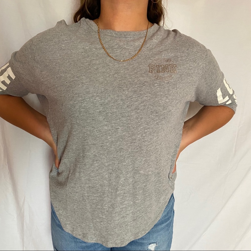 PINK Victoria’s Secret Half sleeve Tee